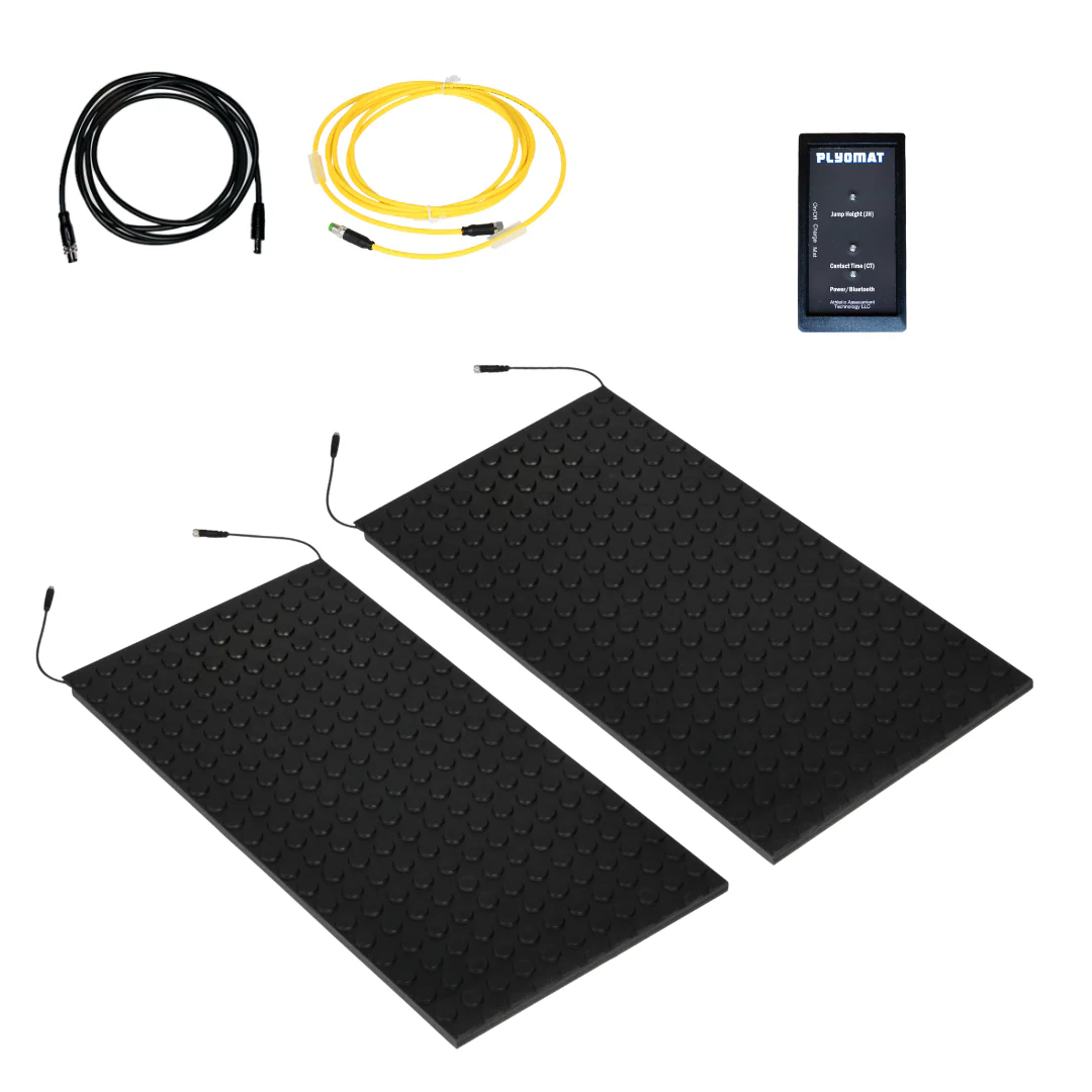 Digital jump performance mat - (Plyomat Switch Mat 1.0, Plyomat, Lawrenceville, GA, USA)