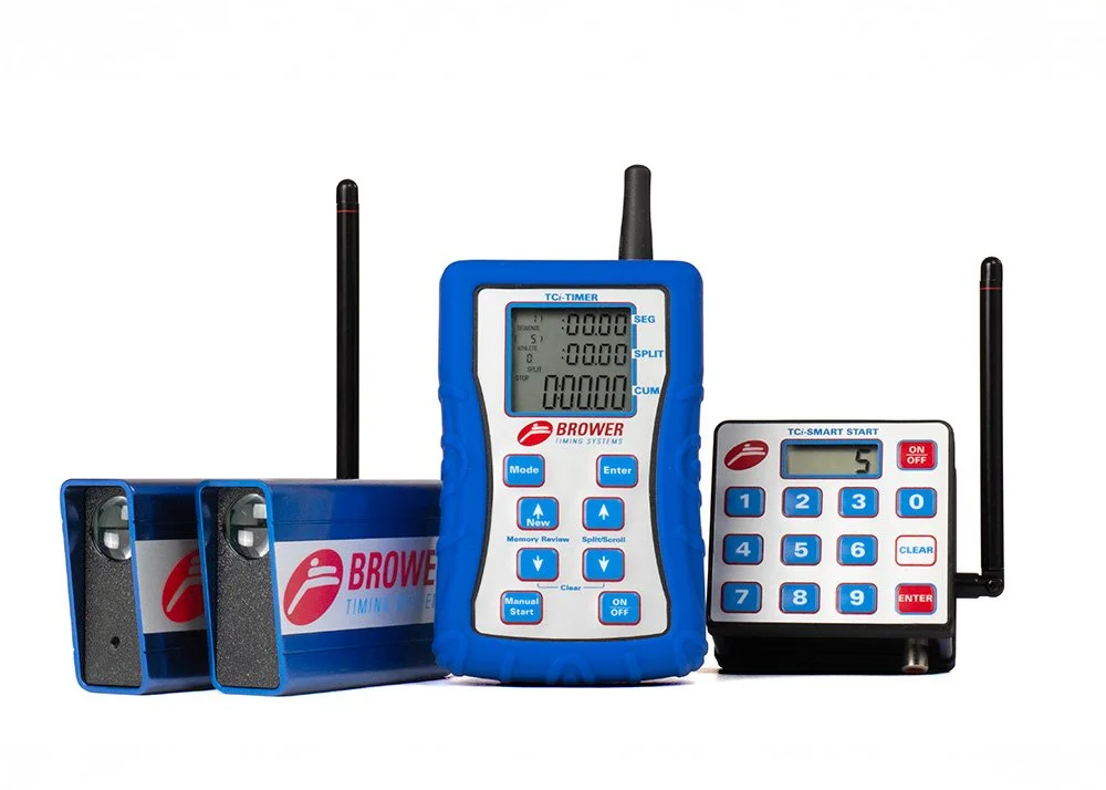  Laser-based <br>wireless timing system - (Sprint Timing, Brower Timing Systems, Salt Lake City, UT, USA)